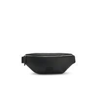 HUGO Gürteltasche aus genarbtem Material mit Logo-Patch - Style Ethon 2.0HI_Bumbag N, 50535679 Schwarz ONESI