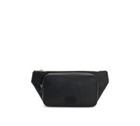 HUGO Gürteltasche aus Kunstleder mit geprägtem Logo-Patch - Style Ethon HI EVO_Bumbag, 50573503 Schwarz ONESI