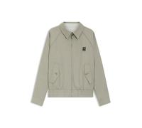 HUGO Regular Fit Blouson mit Logo-Detail Modell 'Bartos' in Mint, Größe XL