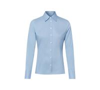 HUGO Hemdbluse Damen Baumwolle blau, 40