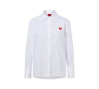 HUGO Hemdbluse Damen weiß, 36