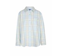 Hugo Blue Relaxed Fit Bluse mit Brusttasche Modell 'Edia' in Hellblau, Größe 40