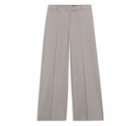 Hugo - Herberta Weite Hose - - Trousers - Damen - Beige - L