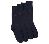 HUGO Herren 2P RS UNI CC Socken, 2per pack Blau (Dark Blue 401), 39/42 (Herstellergröße: 39-42)