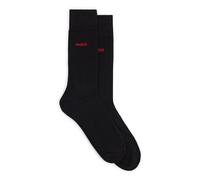 HUGO Herren 2p Uni Cc Herrensocken, New - Black1, 43-46 EU