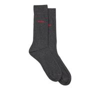 HUGO Herren 2p Uni Cc Herrensocken, New - Charcoal12, 39-42 EU
