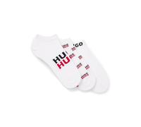 HUGO Herren 3p As Logo Aop CC 10277539 01 Ankle_Socks