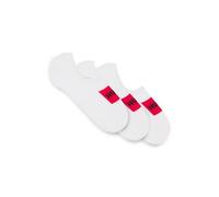HUGO Herren 3P Lc Label Cc Invisible Socks, White100, 43-46