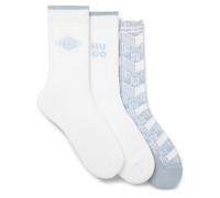 HUGO Herren 3p Qs Rib Geo CC 10270139 01 Short_Socks
