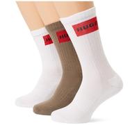HUGO Herren 3p Qs Rib Label CC 10267340 01 Short_Socks