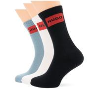 HUGO Herren 3p Qs Rib Label CC 10267340 01 Short_Socks