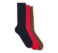 HUGO Herren 3P RS UNI CC Dreierpack Socken in normaler Länge mit Logos