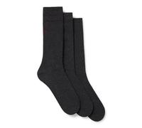 HUGO Herren 3P Rs Uni Colors Cc Regular Socks, Charcoal12, 43-46
