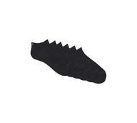 Freizeitsocken HUGO UNDERWEAR "6P AS UNI CC 1026", Herren, Gr. 43-46, schwarz (schwarz 001), Baumwollmischung, unifarben, elastisch, Socken, mit HUGO-Logoschriftzügen (42230853-43) schwarz 001