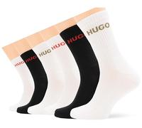 HUGO Herren 6p Qs Rib Logo CC 10257772 01 Short_Socks