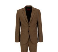 HUGO Extra Slim-Fit Anzug aus strukturiertem Stretch-Gewebe - Style Arti-Hesten253X, 50545457 Braun 98