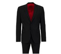 HUGO Herren Anzug mit Wolle ARTI-HESTEN253X-MH, schwarz, Gr. 52