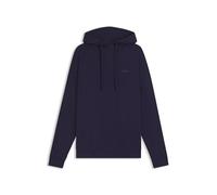 HUGO Hoodie aus Baumwoll-Mix mit Waffel-Jacquard - Style AUSTIN HOODIE, 50556969 Dunkelblau L