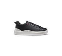 HUGO Herren Blake Tenn Leder-Sneakers zum Schnüren mit farbigen Details Größe