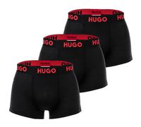 3PACK Herren Klassische Boxershorts Hugo Boss schwarz (50496723 001) S