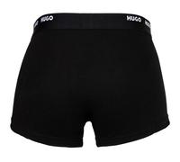 HUGO Herren Boxershorts, 5er Pack - Trunk Five Pack, Logo, Cotton Stretch M Schwarz
