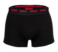 HUGO Herren Boxershorts, 5er Pack - Trunk Five Pack, Logo, Cotton Stretch XL Schwarz