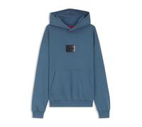 HUGO Hoodie aus Baumwoll-Terry mit Gradient-Logo - Style Danohood, 50553145 Blau M