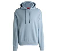 HUGO Herren Dapo Hoodie aus Baumwoll-Terry mit Logo-Print Blau L
