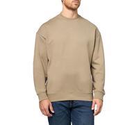 HUGO Herren Dapocrew Relaxed-Fit Sweatshirt aus Baumwoll-Terry mit Logo-Detail