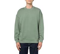 HUGO Herren Dapocrew Relaxed-Fit Sweatshirt aus Baumwoll-Terry mit Logo-Detail