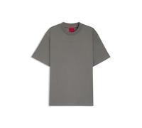 HUGO Relaxed-Fit T-Shirt aus Baumwolle mit Logo-Print - Style Dapolino, 50488330 Grau L