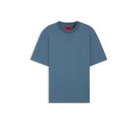 HUGO Relaxed-Fit T-Shirt aus Baumwolle mit Logo-Print - Style Dapolino, 50488330 Blau XL