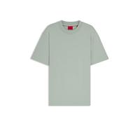 HUGO Relaxed-Fit T-Shirt aus Baumwolle mit Logo-Print - Style Dapolino, 50488330 Hellgrün XL