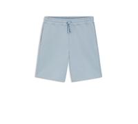 HUGO Herren Dayono Shorts aus Baumwoll-Terry mit Logo-Print Blau M