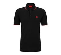 HUGO Herren Deresino232 Polo, Black1, XXL EU