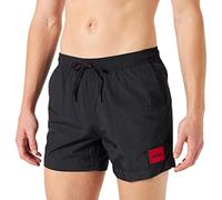 HUGO Herren Dominica Badehose, Black1, XL EU