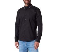 HUGO Herren Ermo Shirt, Black1, L EU