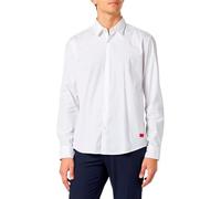 HUGO Herren Ermo Shirt, Open White199, L EU