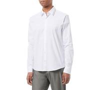 HUGO Herren Ermo Shirt, Open White199, XS EU