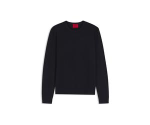 HUGO Herren Feinstrickpullover mit Viskose SAN CODY-CV Slim Fit, marine, Gr. XL