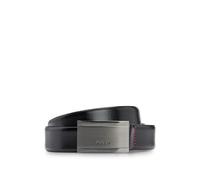 HUGO Herren Gexter-L_Sz30 Gürtel, Black1, 80