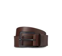 Hugo Gürtel Gionio Sz40 - italienisches Leder mit Logo-Prägung - 80 cm Dunkelbraun