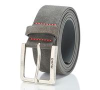HUGO Herren Gionio Wildleder Abendgürtel, Moon Light Grey, 36