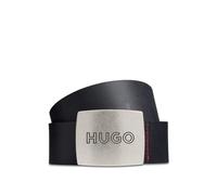 HUGO Ledergürtel Herren schwarz, 95