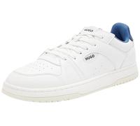 HUGO Herren Hadrian Tenn Schnür-Sneakers aus Kunstleder mit Logo-Details Größe