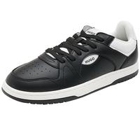 HUGO Herren Hadrian Tenn Schnür-Sneakers aus Kunstleder mit Logo-Details Größe