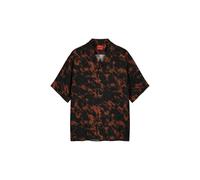 HUGO Hemd ESPINO Oversized mit Digital-Print gemustert mehrfarbig Gr. L