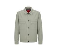 HUGO Herren Hemdjacke JULIANO243F1 Slim Fit, hellgrün, Gr. 50