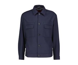 HUGO Herren Hemdjacke JULIANO243F1 Slim Fit, marine, Gr. 46