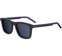 HUGO Herren HG 1065/S Sonnenbrille, Grigio opaco blu, 51